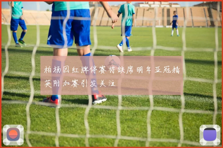 柏杨因红牌停赛将缺席明年亚冠精英附加赛引发关注